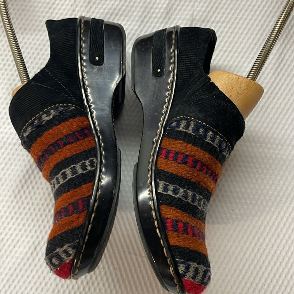 Born Bandy Southwestern Wool Clogs Size 8 - Picture 3 of 11